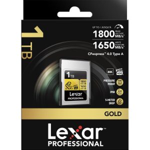 Thẻ nhớ Lexar Professional GOLD CFexpress 4.0 Type A Card 1TB | Chính Hãng - Ảnh 5