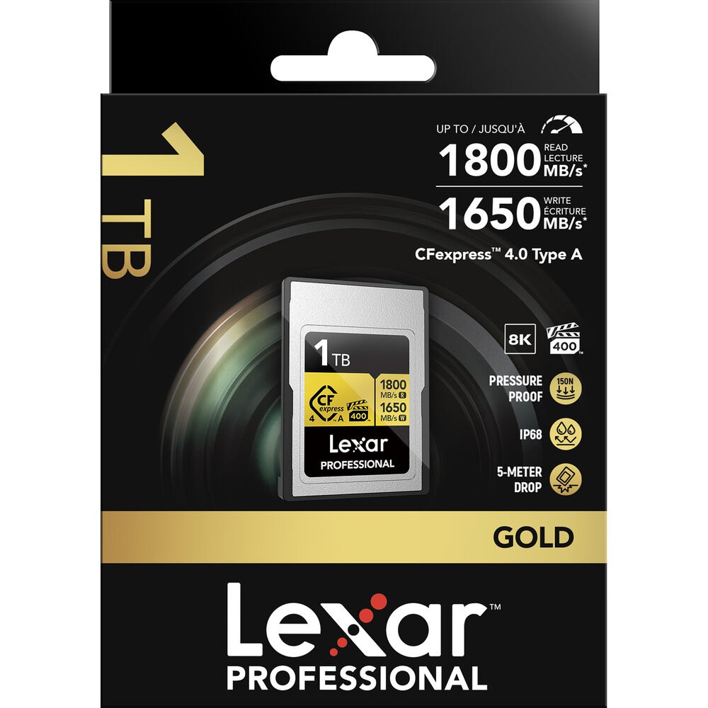 Thẻ nhớ Lexar Professional GOLD CFexpress 4.0 Type A Card 1TB | Chính Hãng - Ảnh 5