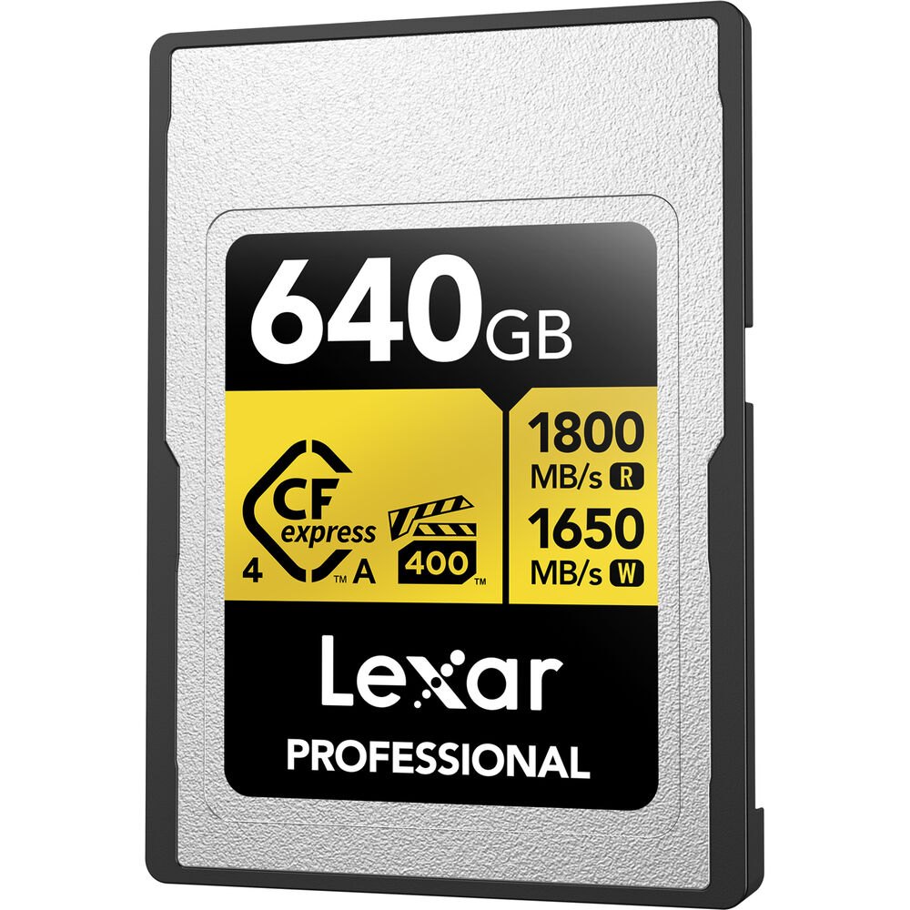 Thẻ nhớ Lexar Professional GOLD CFexpress 4.0 Type A Card 640GB | Chính Hãng - Ảnh 3