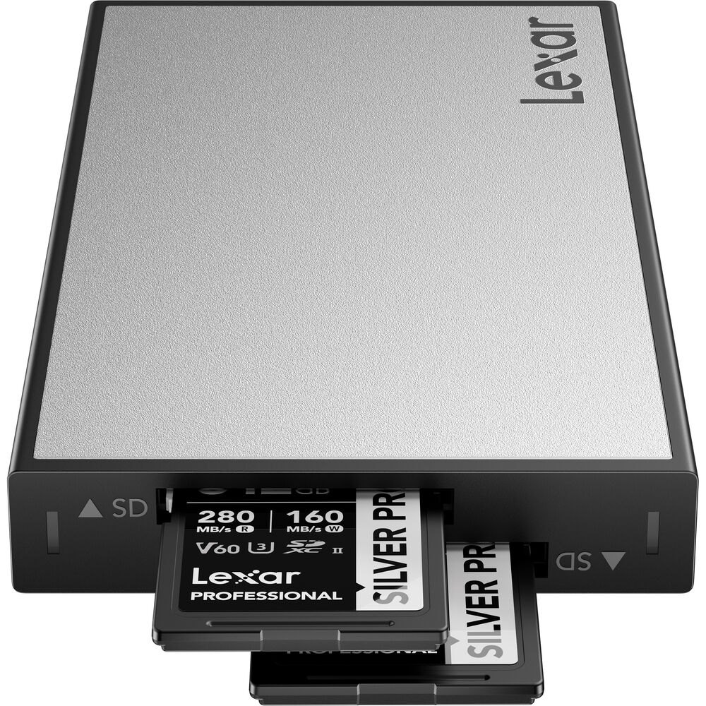 Đầu đọc thẻ nhớ Lexar Professional Workflow Dual-Slot UHS-II SD | Chính Hãng - Ảnh 4
