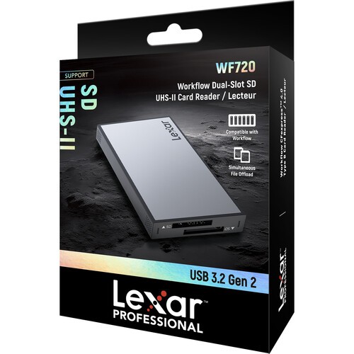 Đầu đọc thẻ nhớ Lexar Professional Workflow Dual-Slot UHS-II SD | Chính Hãng