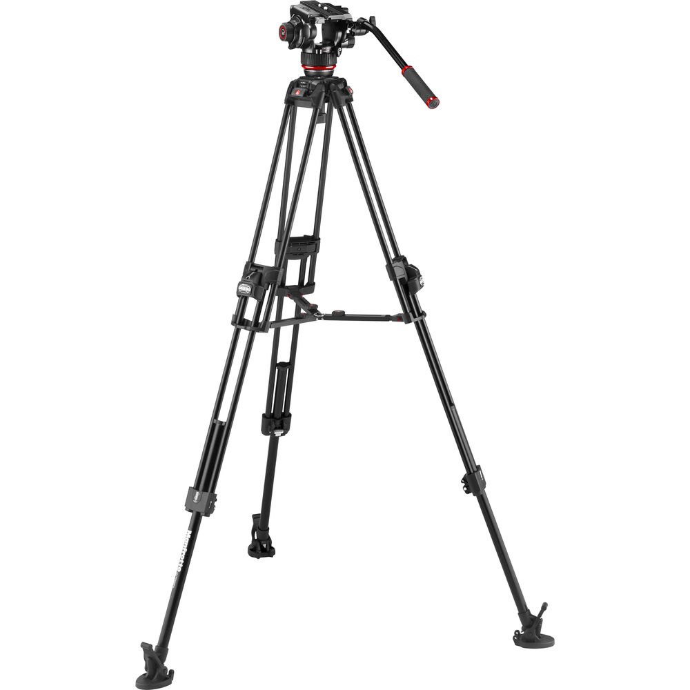 Bộ chân máy quay Manfrotto 504X & Alu Fast Twin | Chính Hãng - Ảnh 2