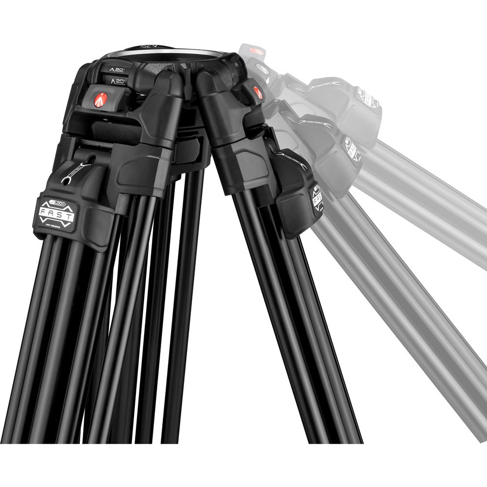 Bộ chân máy quay Manfrotto 504X & Alu Fast Twin | Chính Hãng - Ảnh 6