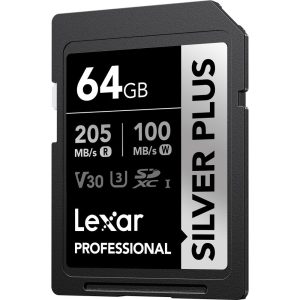Thẻ nhớ SD Lexar Professional Silver Plus UHS-I U3 64GB | Chính Hãng - Ảnh 2