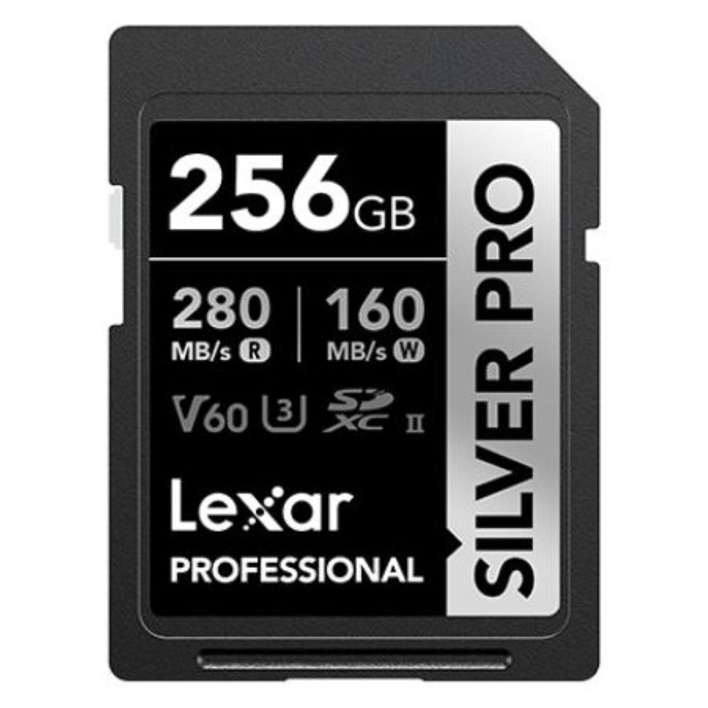 Thẻ nhớ SD Lexar Professional Silver PRO UHS-II U3 256GB | Chính Hãng