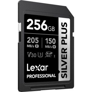 Thẻ nhớ SD Lexar Professional Silver Plus UHS-I U3 256GB | Chính Hãng - Ảnh 3