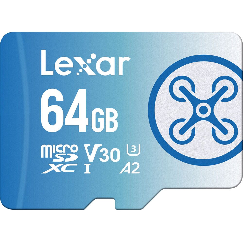 Thẻ nhớ Lexar FLY MicroSDXC UHS-I Card 64GB (Blue) | Chính Hãng