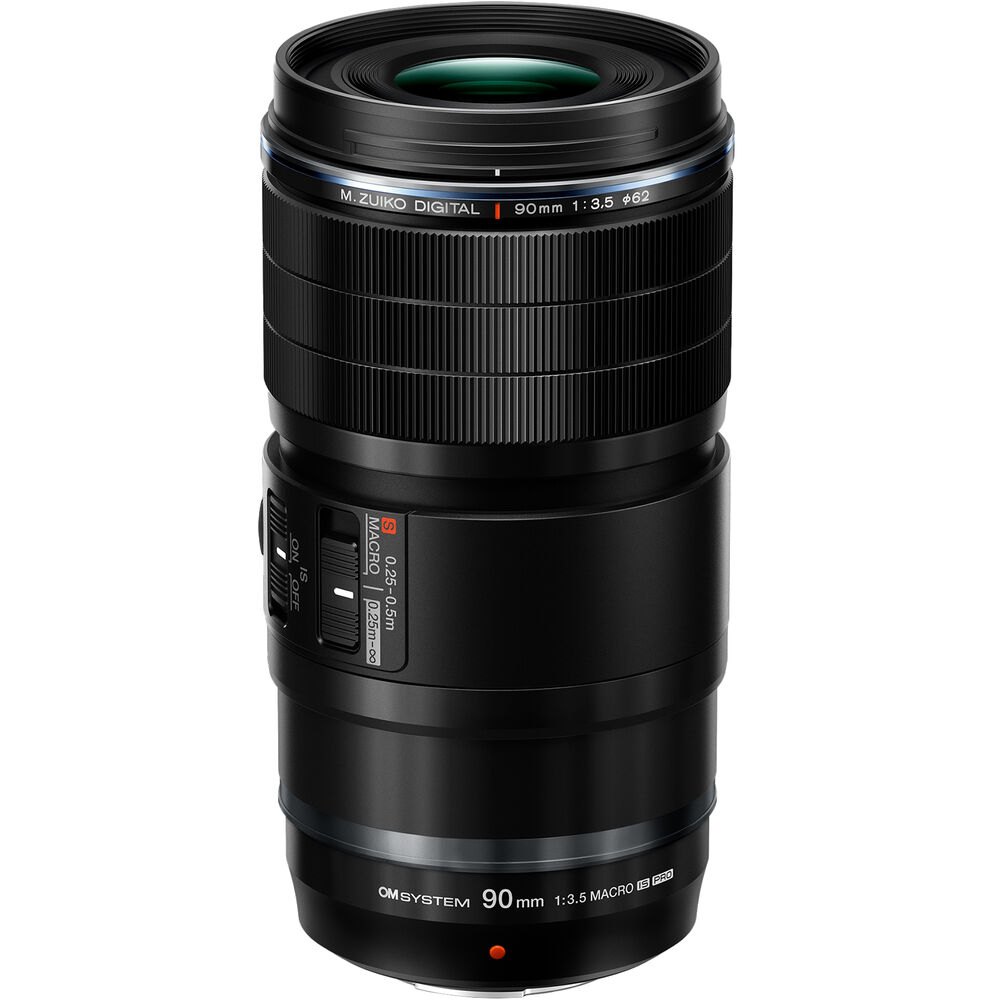 Ống kính OM SYSTEM M.Zuiko Digital ED 90mm F3.5 Macro IS PRO | Chính Hãng