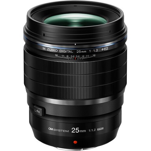 Ống kính OM SYSTEM M.Zuiko Digital ED 25mm F1.2 PRO | Chính Hãng