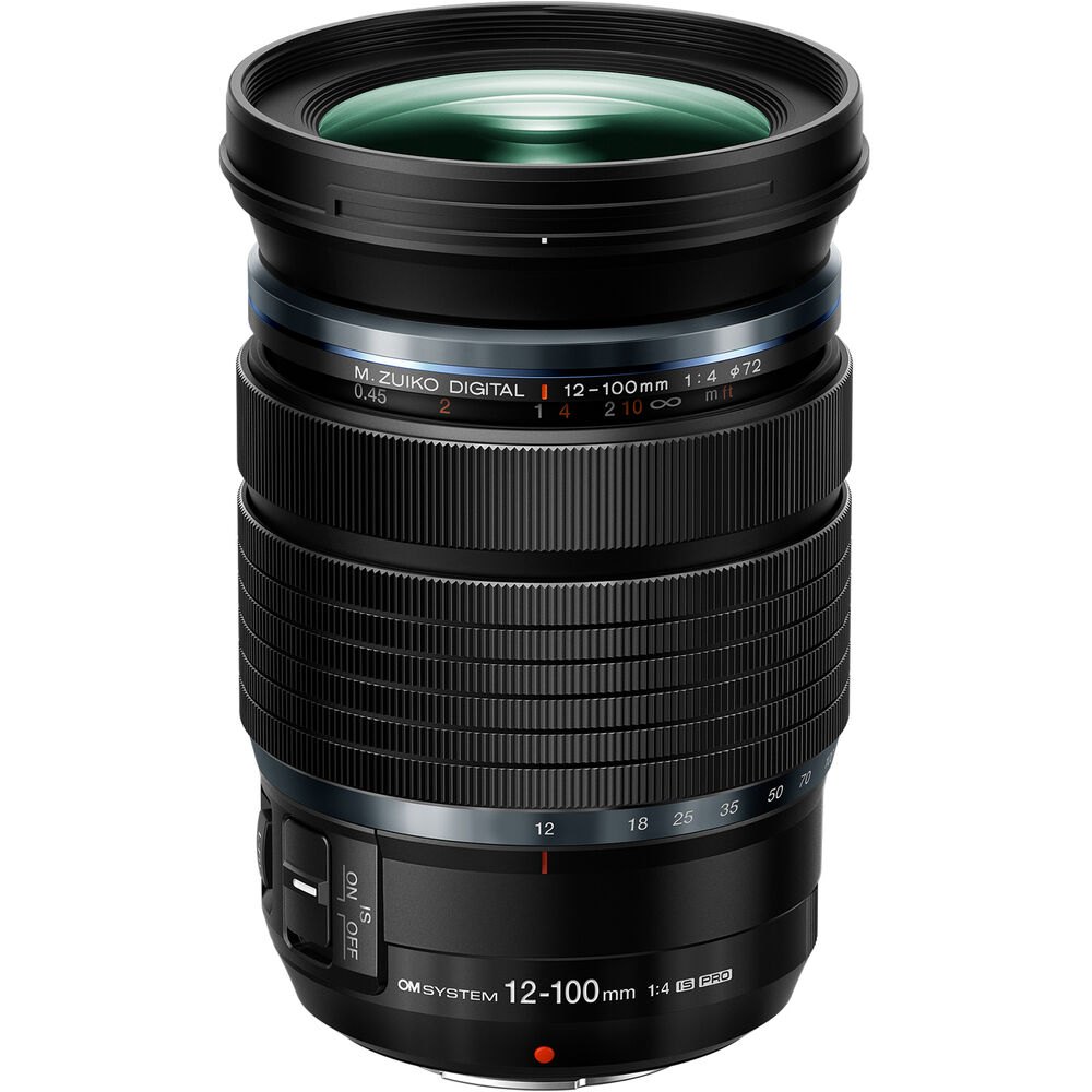 Ống kính OM SYSTEM M.Zuiko Digital ED 12-100mm F4 IS PRO | Chính Hãng