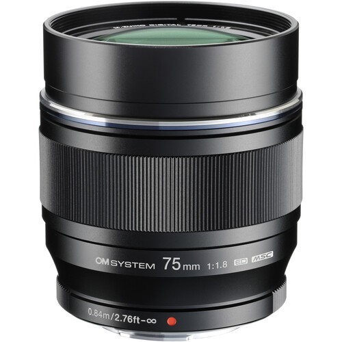 Ống kính OM SYSTEM M.Zuiko Digital ED 75mm F1.8 | Chính Hãng