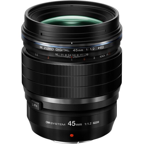 Ống kính OM SYSTEM M.Zuiko Digital ED 45mm F1.2 PRO | Chính Hãng