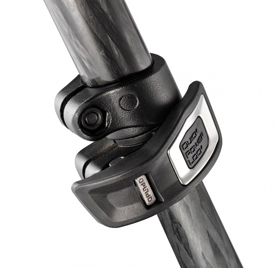 Chân máy ảnh Manfrotto 190 Carbon Fiber 3-Sections Tripod Black - Ảnh 4