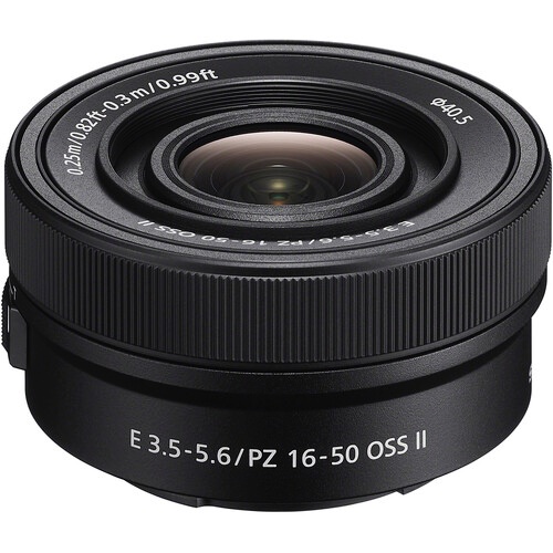 Sony E PZ 16-50mm f/3.5-5.6 OSS II (Tách Kit) Đen | Chính Hãng