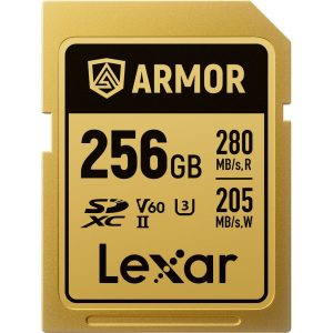 Thẻ nhớ Lexar ARMOR GOLD SDXC 256GB UHS-II U3 V60 | Chính Hãng