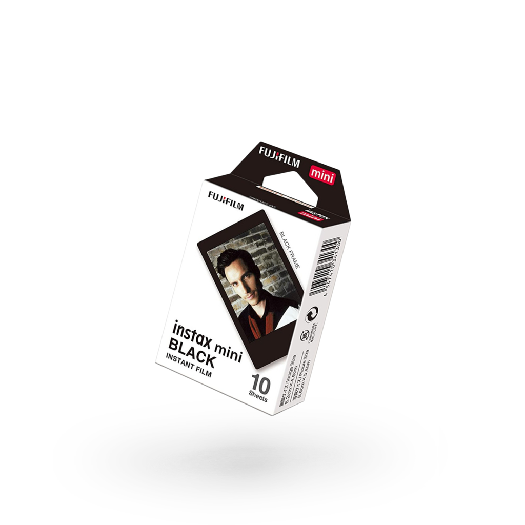 Hộp phim Fujifilm Instax Mini 10 tấm (Black) - Chính Hãng