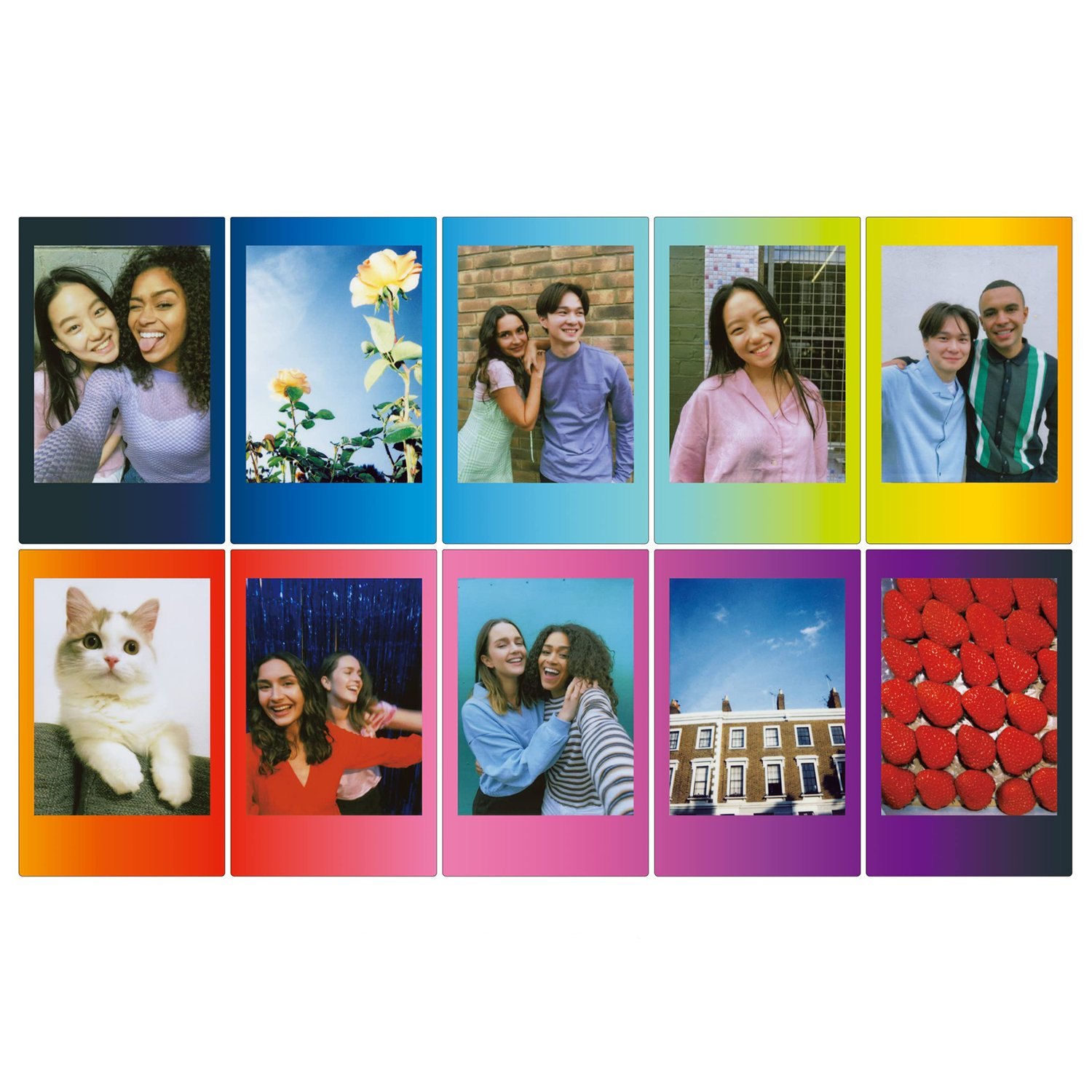 Hộp phim Fujifilm Instax Mini 10 tấm (Rainbow) - Chính Hãng - Ảnh 4