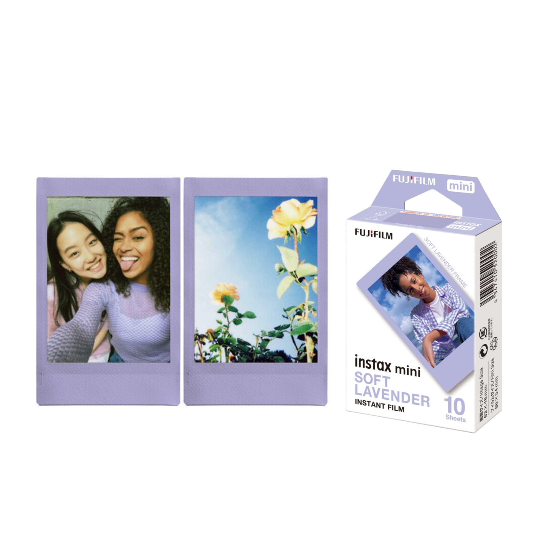 Hộp phim Fujifilm Instax Mini 10 tấm (Soft Lavender) - Chính Hãng - Ảnh 3