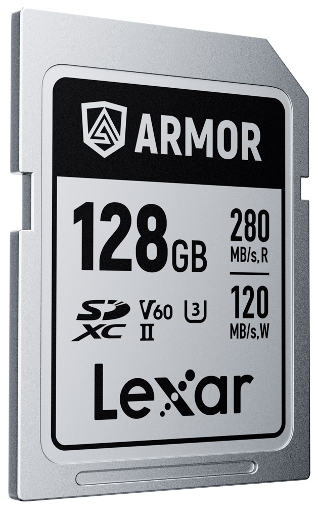 Thẻ nhớ Lexar ARMOR SILVER PRO SDXC UHS-II U3 V60 128GB | Chính Hãng - Ảnh 2