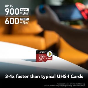 Thẻ nhớ Lexar PLAY PRO microSDXC Express 512GB | Chính Hãng - Ảnh 2