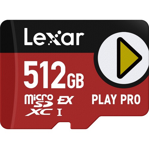 Thẻ nhớ Lexar PLAY PRO microSDXC Express 512GB | Chính Hãng