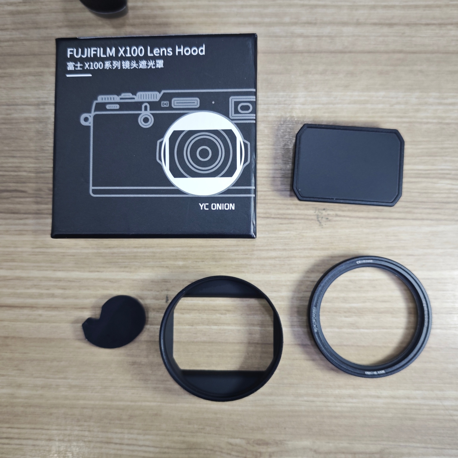 FUJIFILM X100VI Lens Hood Black - YC ONION cũ - Ảnh 3