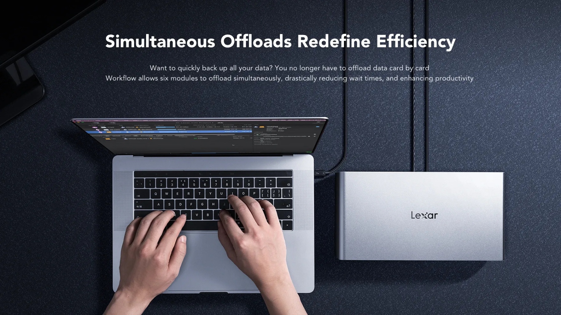 Trạm kết nối di dộng Lexar Professional Workflow | Chính Hãng - Ảnh 10