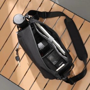 Túi đeo chéo Sling Bag Ulanzi BP11 dung tích 9L có giá đỡ chân máy ảnh chính hãng B158 - Ảnh 4