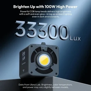 Đèn Ulanzi ML100B 100W COB Video Light with Built-In Battery | Chính Hãng - Ảnh 8