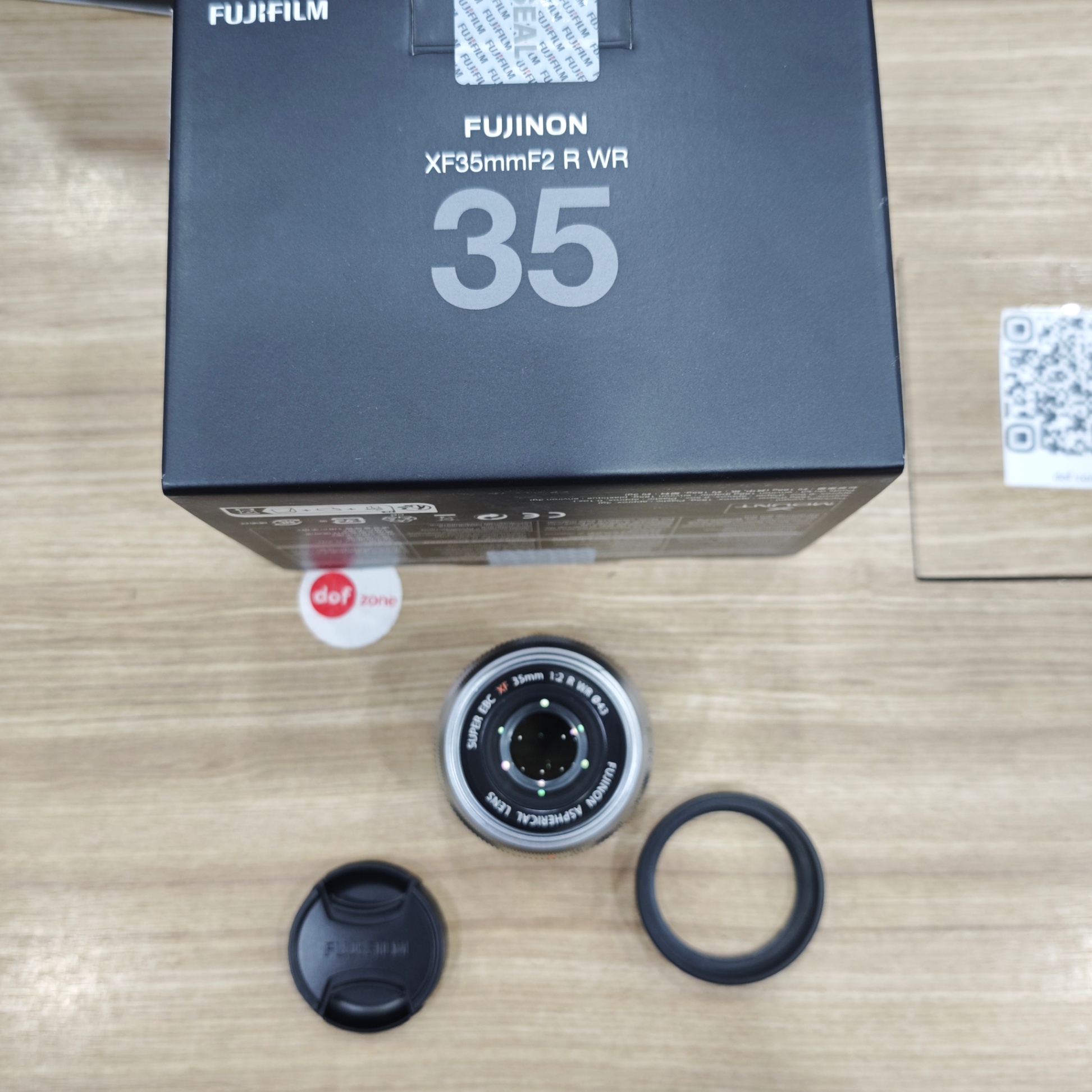 Ống kính Fujifilm XF 35mm F2 R WR bạc cũ Mã SP 4534 - Ảnh 2