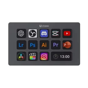 Ulanzi D200H Stream Deck Dock AI - Tich hợp 13 phím Macro chức năng chính hãng - Ảnh 2