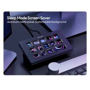Ulanzi D200H Stream Deck Dock AI - Tich hợp 13 phím Macro chức năng chính hãng - Ảnh 7