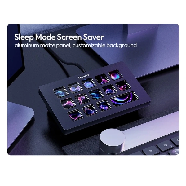Ulanzi D200H Stream Deck Dock AI - Tich hợp 13 phím Macro chức năng chính hãng - Ảnh 7