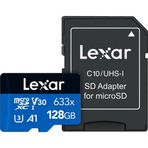 Thẻ nhớ MicroSD Lexar 128GB 633x 95MB/45MB/s | Chính Hãng