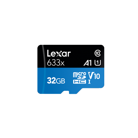 Thẻ nhớ MicroSD Lexar 32GB 633x 95MB/20MB/s (Không Adapter) | Chính Hãng