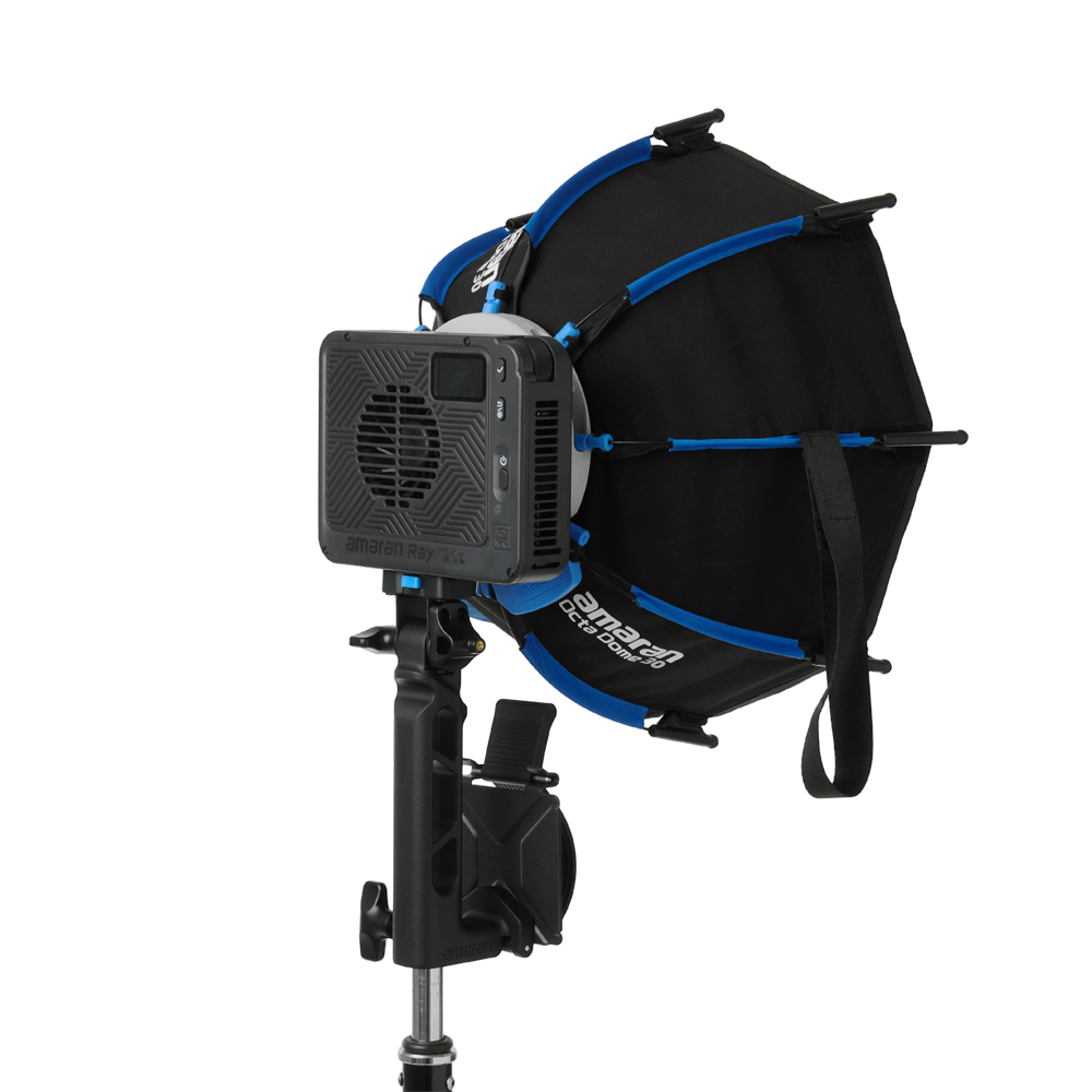 Đèn COB full color siêu nhỏ gọn công suất 120W - Amaran Ray 120c ( Ngàm Bowens ) - Ảnh 2