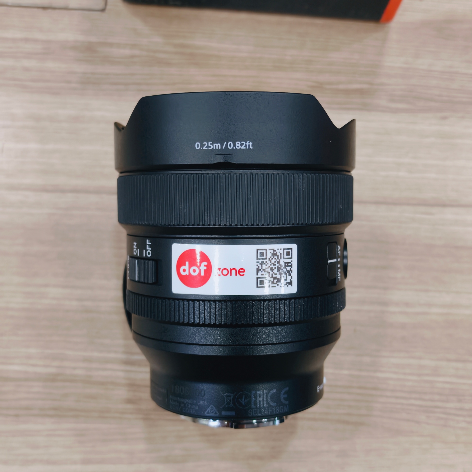 Ống kính Sony FE 14mm F1.8 GM cũ Mã SP 2005 - Ảnh 5