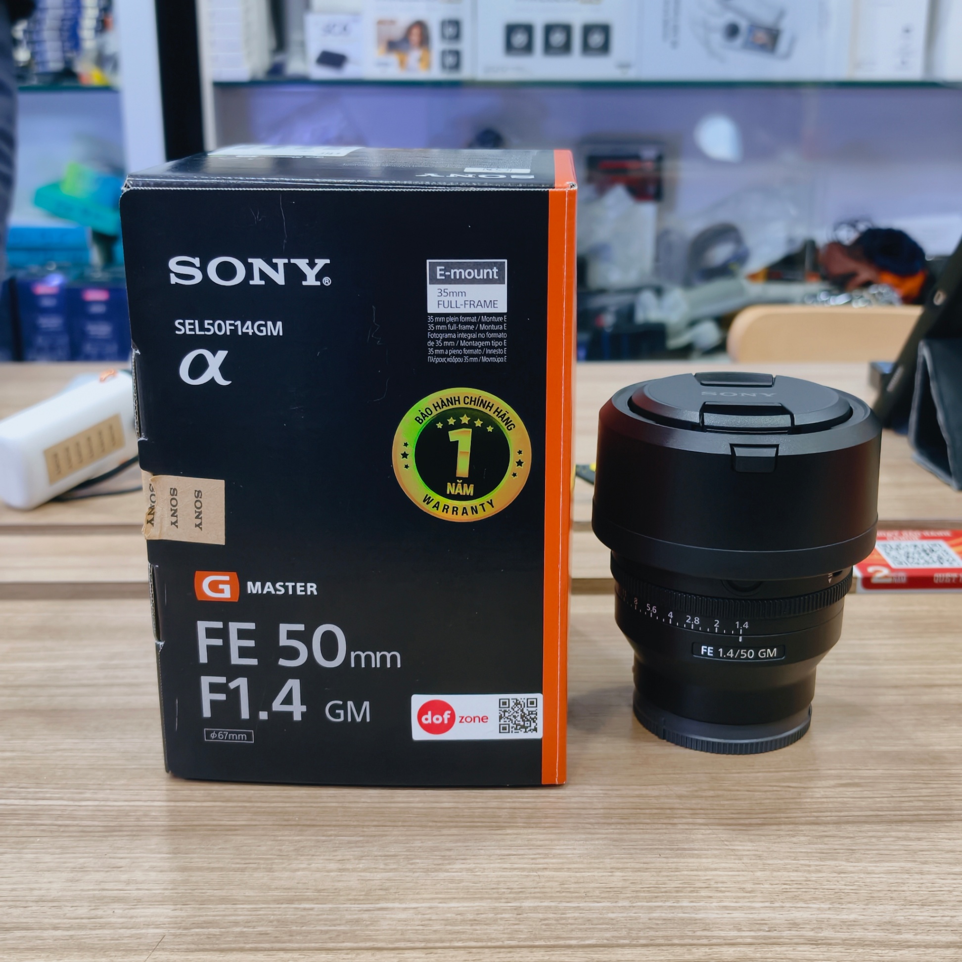 Ống kính Sony FE 50mm f1.4 GM cũ Mã SP 0723