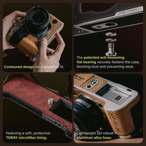 Bao da PGYTECH cho máy ảnh FUJIFILM X100 VI | Chính Hãng - Ảnh 2