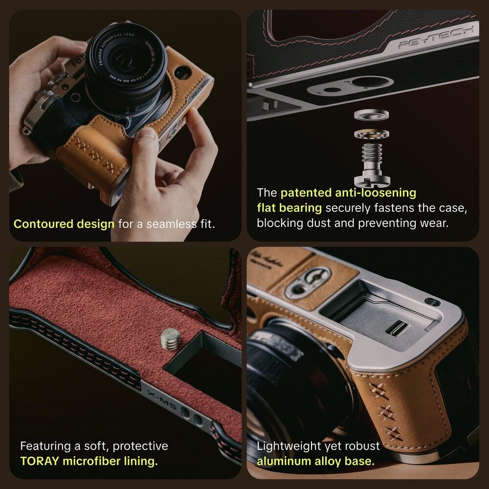 Bao da PGYTECH cho máy ảnh FUJIFILM X100 VI | Chính Hãng - Ảnh 2