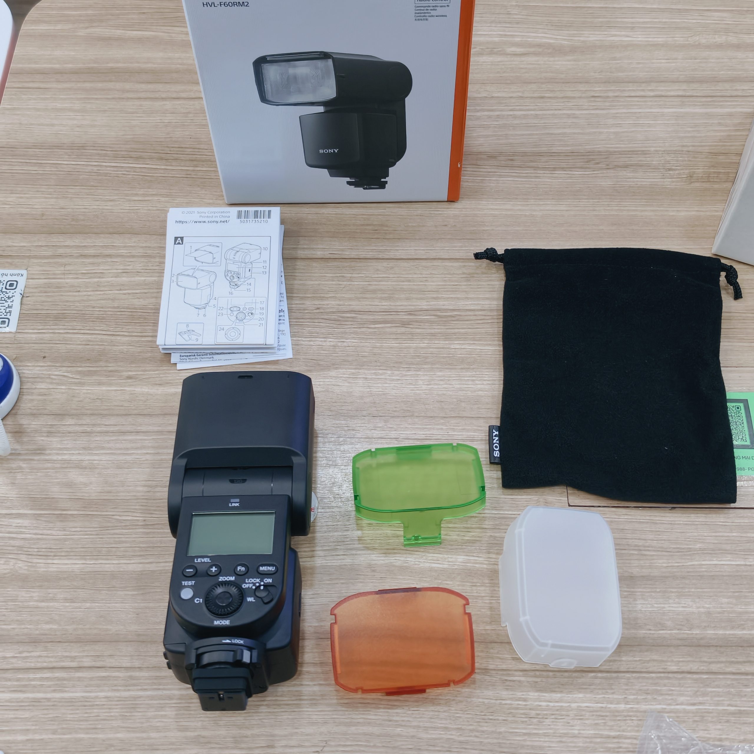 Đèn flash máy ảnh Sony HVL-F60RM2 cũ Mã SP 8685 - Ảnh 2