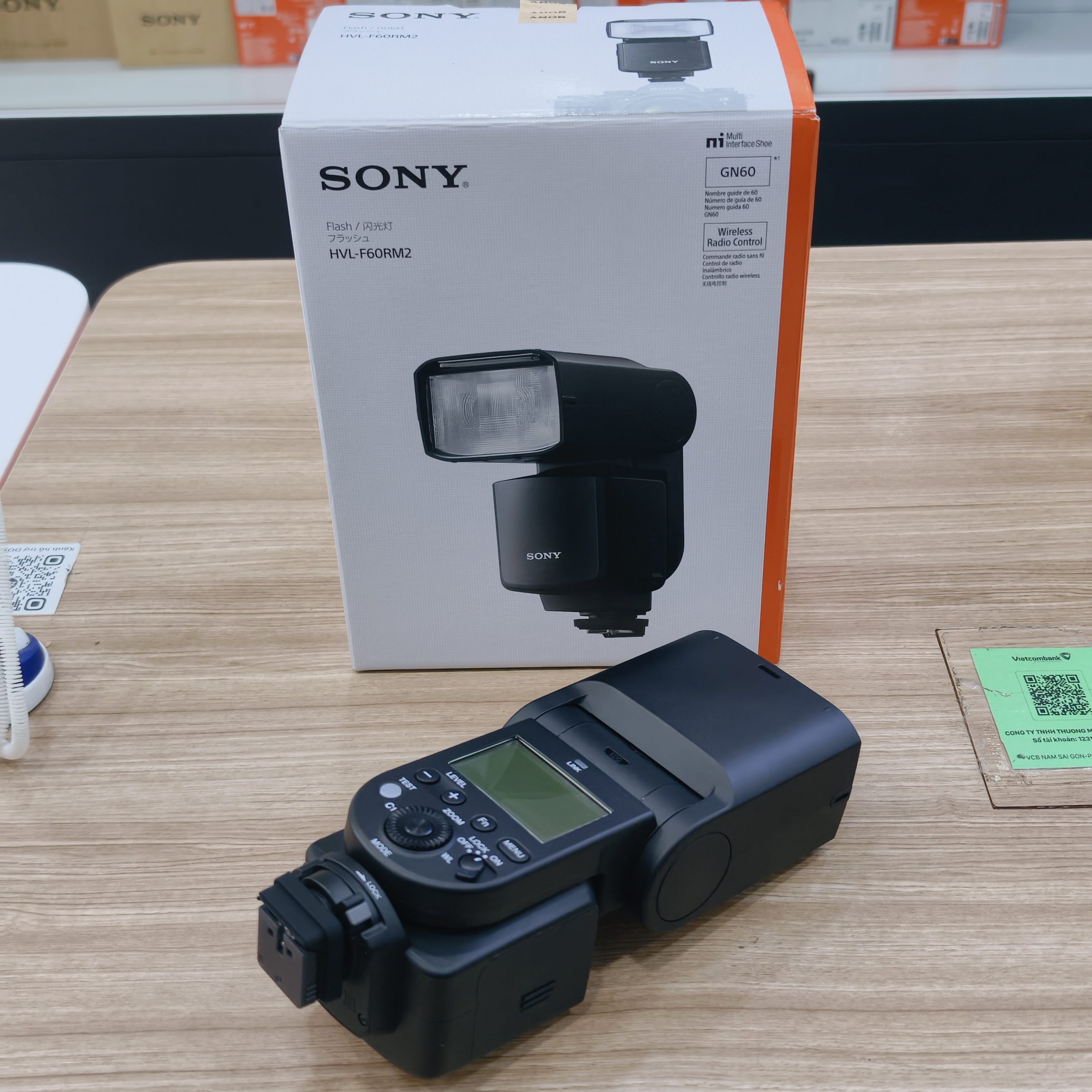 Đèn flash máy ảnh Sony HVL-F60RM2 cũ Mã SP 8685