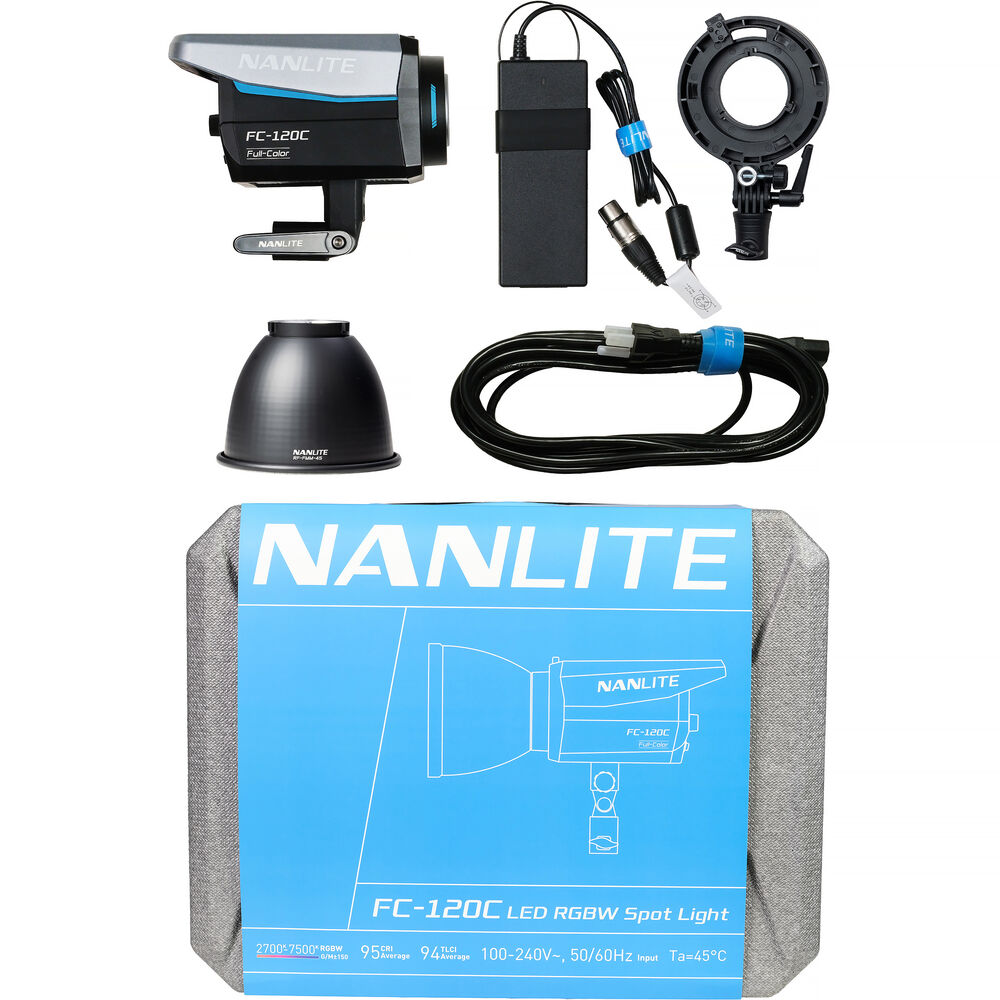 Đèn Nanlite FC-120C RGB LED Spotlight | Chính Hãng - Ảnh 2