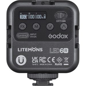 Đèn led mini GODOX Litemons LED6R (RGB) - Ảnh 5
