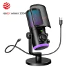 FIFINE AmpliGame AM6 USB Condenser Microphone with RGB - Chính Hãng
