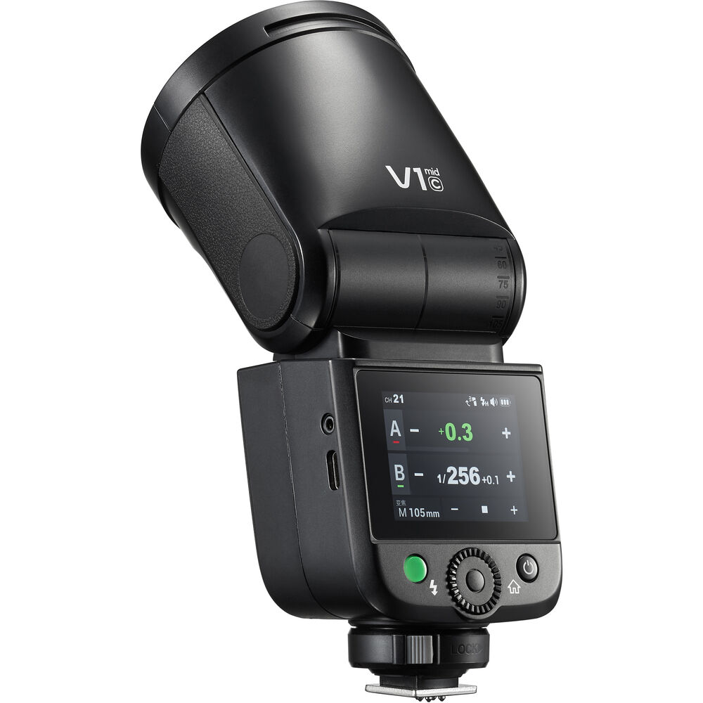 Đèn Flash Godox V1 Mid Chính Hãng cho Canon - Ảnh 4