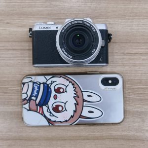 Máy Ảnh Panasonic Lumix DC-GF8 bạc + ống kính M.Zuiko 17mm f2.8 bạc cũ Mã SP 4632 9507 - Ảnh 11