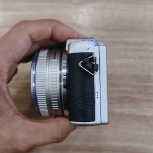 Máy Ảnh Panasonic Lumix DC-GF8 bạc + ống kính M.Zuiko 17mm f2.8 bạc cũ Mã SP 4632 9507 - Ảnh 9