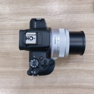 Máy ảnh Canon R100 body đen + Kit 18-45mm bạc cũ Mã SP 6846 8298 - Ảnh 3