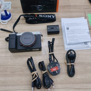 Máy ảnh Sony A7C body bạc cũ Mã SP 9706 - Ảnh 2